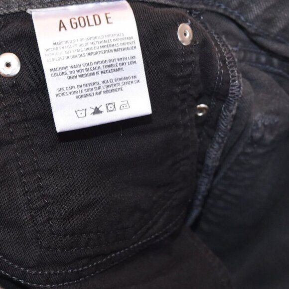 Agolde Faded Gray Jeans 32 Made in USA Stretch Modern Fit Denim Tapered - Picture 4 of 12